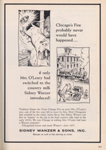 Selling Milk; from Fire Centennial Issue of Chicago Commerce, 1971