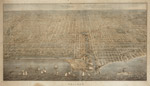 Chicago; I. T. Palmatary for Herline & Hensel, Lithograph, 1857 (ichi-05656)