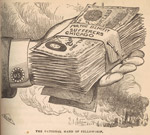The National Hand of Fellowship; Engraving, 1871 (ichi-63817)