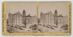 The Court House Shortly Before the Fire; Lovejoy & Foster, Stereograph, 1871 (ichi-64281)