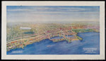 Bird's-Eye View of the Century of Progress; William F. Schuessler, Broadside, 1933 (ichi-64416)