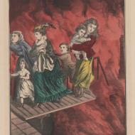 The Fire Escape; Kellogg & Bulkeley, Lithograph, ca. 1871 (ichi-02963)