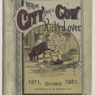 Anna Matson, The City that a Cow Kicked Over, 1881 (ichi-36033)