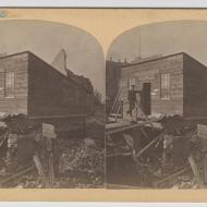 Kerfoot Shanty; P. B. Greene, Stereograph, 1871 (ichi-64267)