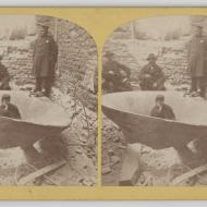 View of the Courthouse Bell after the Fire; Shaw Photographer, Stereograph, 1871 (ichi-64280)