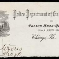 Reverse Side of Mayor Mason's Order Releasing the Prisoners, October 9, 1871 (ichi-64441)