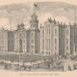 The Court-House before the Fire; from A. T. Andreas, History of Chicago, vol. 2, 1885 (ichi-00442)