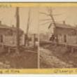 The Cottage of Patrick and Catherine O'Leary; J. H. Abbott, Stereograph, 1871 (ichi-02741)
