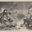 The Great Fire in Chicago--Homeless Citizens Taking Refuge from the Flames among the Ruins; from Frank Leslie's Illustrated Newspaper, October 28, 1871 (ichi-02889)