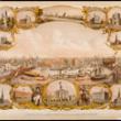 Chicago, the Metropolis of the North West; Louis Kurz, Lithograph, 1864 (ichi-05769)