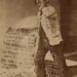 Newsboy Crying the News of the Chicago Fire; Oscar Gustave Rejlander, Photograph, 1871 (ichi-18329)