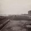 View South of Michigan Avenue from the West Side of the Illinois Central Railroad Tracks; J. W. Taylor, Photograph, ca. 1890 (ichi-20505)