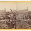 Ruins of the Mammoth Store of Field & Leiter; Lovejoy & Foster, Stereograph, 1871 (ichi-21537)