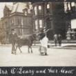 Mrs. O'Leary and Her Cow; Charles R. Clark, Photograph, 1911 (ichi-26580)