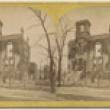 George F. Rumsey Home after the Fire; P. B. Greene, Stereograph, 1871 (ichi-29594)