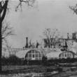 Ezra B. McCagg Conservatory and Residence after the Fire; Photograph, 1871 (ichi-31493)