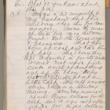 First Page of Handwritten Transcript of Catherine O'Leary's Testimony before the Board of Police and Fire Commissioners, 1871 (ichi-32210)