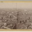 View from the Water Tower after the Fire; J. H. Abbott, Stereograph, ca. 1871 (ichi-34525)