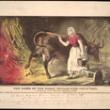 The Cause of the Great Chicago Fire Oct. 9th 1871; Kellogg & Buckeley, Lithograph, ca. 1872 (ichi-34703)