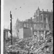 Ruins of the Court House after the Fire of 1871; Jex Bardwell, Photograph, 1871 (ichi-38923)