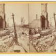 Among The Ruins In Chicago: Bigelow House; G. N. Barnard for Lovejoy & Foster, 1871 (ichi-39579)