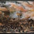 Memories of the Chicago Fire; Julia Lemos, Oil Painting, 1912 (ichi-62293)