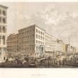 Marine Bank Building; Louis Kurz for Jevne & Almini, 1866-67 (ichi-63077)