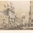 Col. Wood's Museum; Louis Kurz for Jevne & Almini, Lithograph, 1866-67 (ichi-63082)