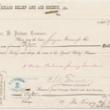 Special Relief; Order for Sewing Machine, July 27, 1872 (ichi-63801)