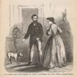 J.N. Janes and Wife Trying to Save a Favorite Dog and their Canary Birds; from Frank Luzerne, The Lost City!, 1872 (ichi-63831)