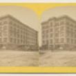 The Lind Block after the Fire; P. B. Greene, Stereograph, 1871 (ichi-64152)