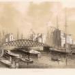 Lake Street Bridge; Louis Kurz for Jevne & Almini, Lithograph, 1866-67 (ichi-64269)