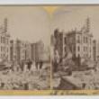 The Court House after the Fire; Lovejoy & Foster, Stereograph, 1871 (ichi-64282)