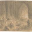 The Homeless Taking Refuge in a Church; Alfred R. Waud, Pencil and Chalk Drawing, 1871 (ichi-64350)