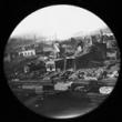 Northwest View from the Courthouse after the Fire; Copelin & Hine, Glass Lantern Slide, 1871 (ichi-64359)