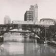 View North from the Van Buren Street Bridge; J. Sherwin Murphy, Photograph, 1954 (ichi-64363)