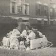 The Waubansee Stone and Other Fire Relics; Photograph, 1911 (ichi-64375)