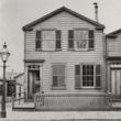 Residence on Monroe Street East of State Street; Potter Palmer Real Estate Album, Photograph, 1868-69 (ichi-64382)