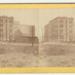 Nixon Building after the Fire; Warren R. Hansen, Stereograph, 1871 (ichi-39576)