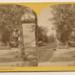 View North on Pine Street (now Michigan Avenue) to the Water Tower before the Fire; P. B. Greene, Stereograph, 1871 (ichi-39581)
