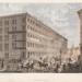 Corner Lake Street and Wabash Avenue; Louis Kurz for Jevne & Almini, Lithograph, 1866-67 (ichi-62076)
