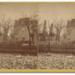 Residence of M.D. Ogden Showing the Ruins of Unity and New England Churches; Stereograph, 1871 (ichi-64159)