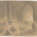 The Homeless Taking Refuge in a Church; Alfred R. Waud, Pencil and Chalk Drawing, 1871 (ichi-64350)